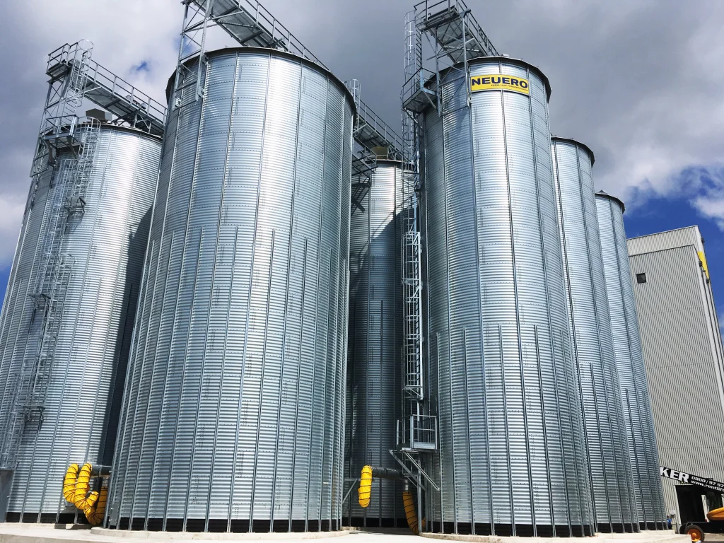 Flachlagersilo Außenaufstellung Typ NL 12 - 30