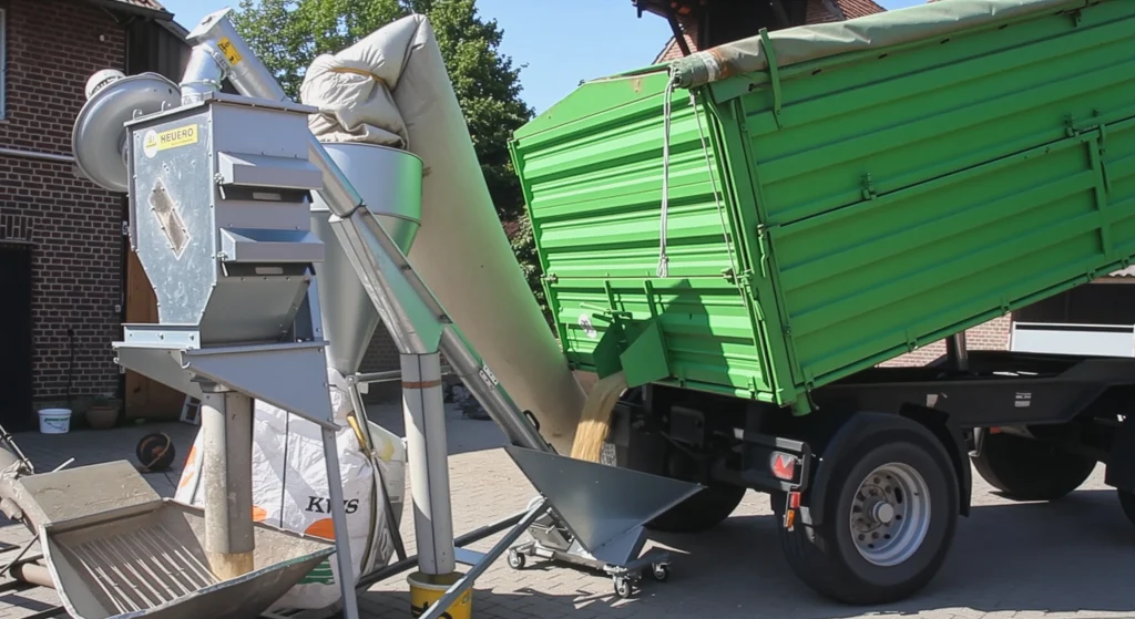 Fahrbare Annahme- und Reinigungsvorrichtung Typ AR