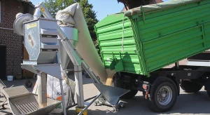 Fahrbare Annahme- und Reinigungsvorrichtung Typ AR