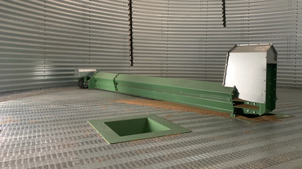 Stationäre Fegeschnecke zur Restentleerung HD-Serie Typ NFS