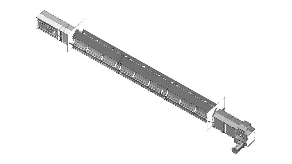 Annahmetrogkettenförderer HD-Serie Typ NR 350