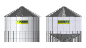 Trichtersilos mit Belüftungskonus Typ NLK 27°